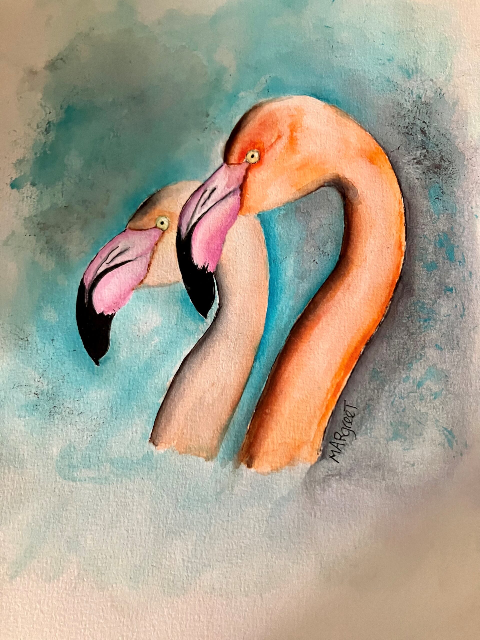 Flamingo’s in Diergaarde Blijdorp.